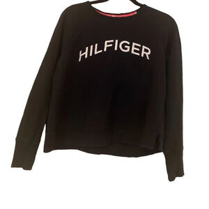 Tommy Hilfiger Black Crew Neck Sweater